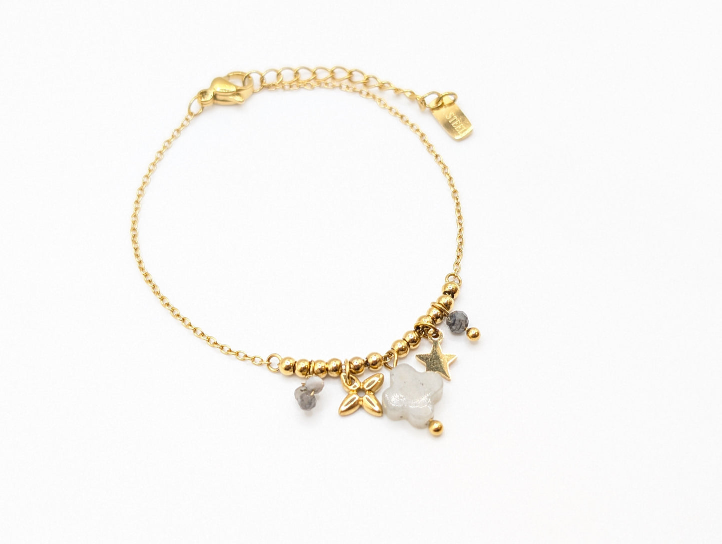 LABRADORITE BRELOQUES - BRACELET