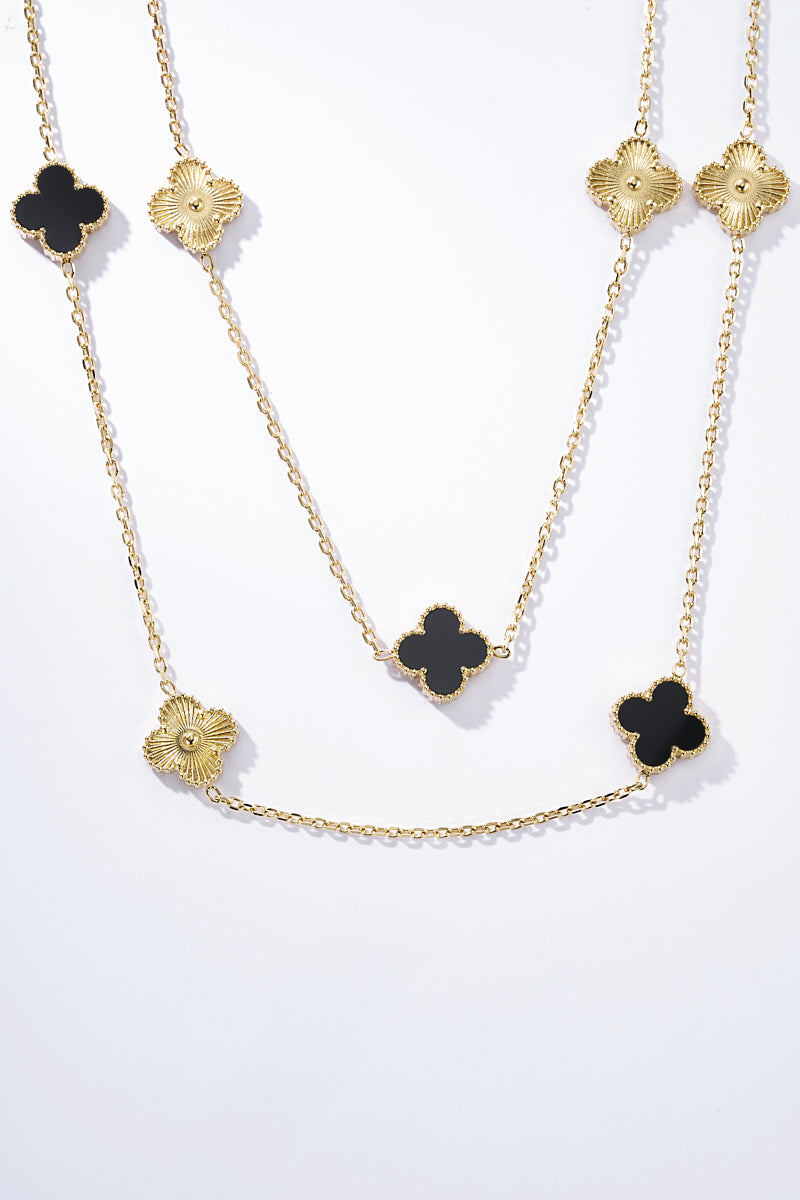 COLLIER NOIR & DORÉ -20%