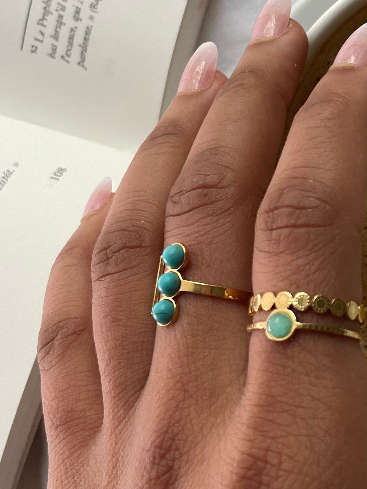 AZURA - BAGUE -20%