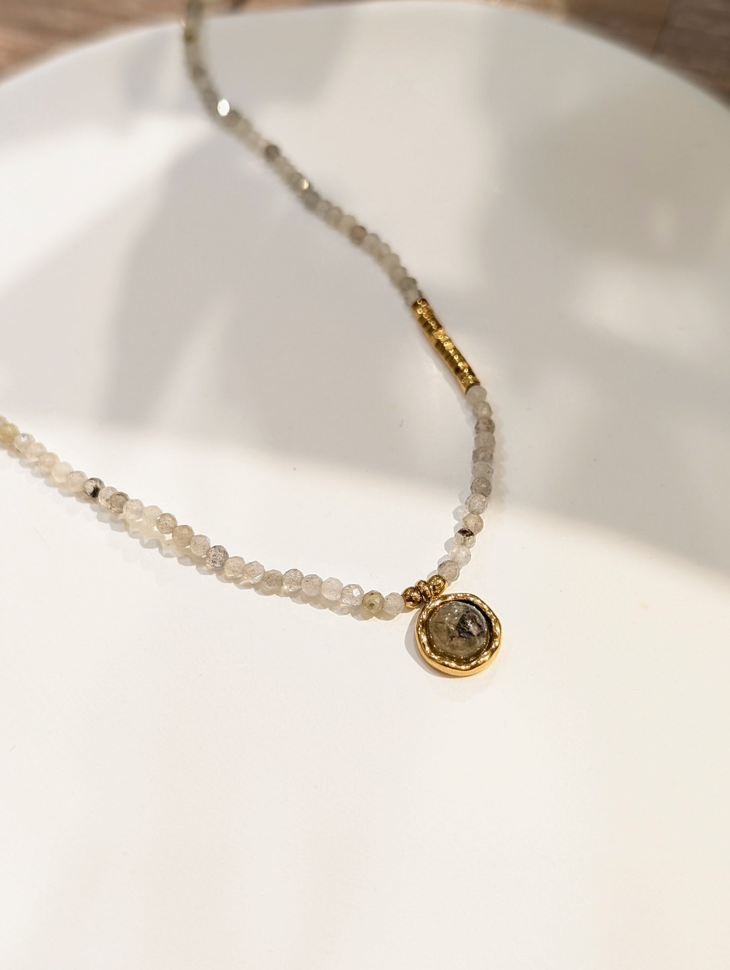 LABRADORITE - COLLIER